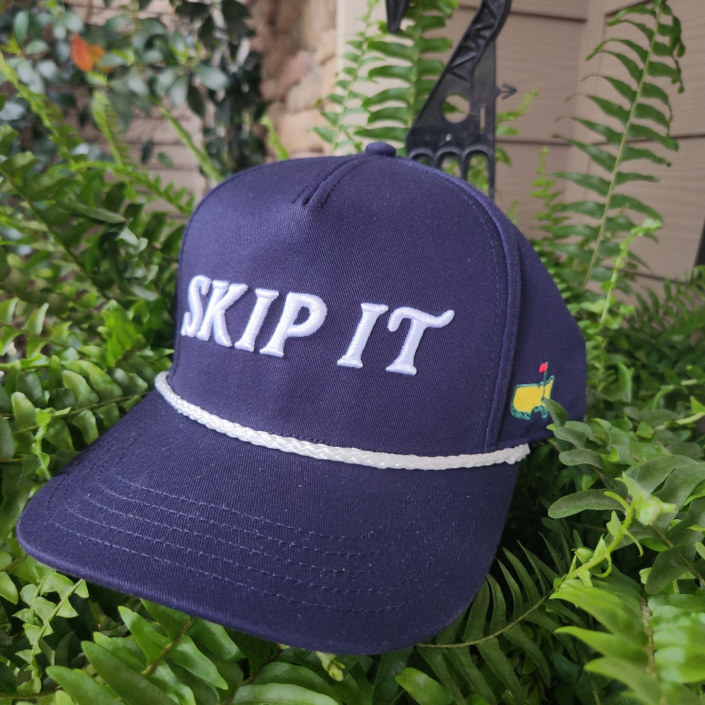 Masters Navy Blue Rope Cap With Logo